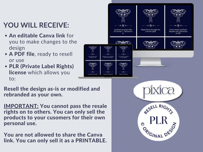 PLR 60 Digital Affirmation Cards #16