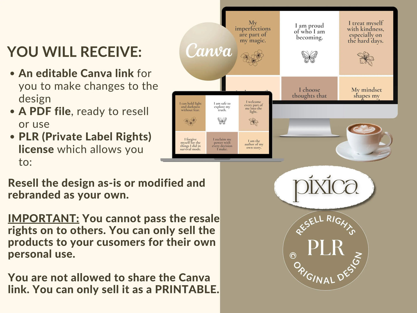 PLR 60 Digital Affirmation Cards #15