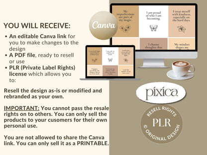 PLR 60 Digital Affirmation Cards #15