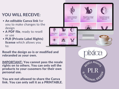 PLR 60 Digital Affirmation Cards #11