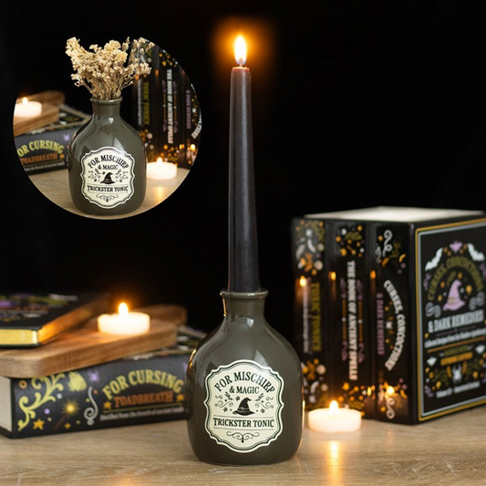 Mischief and Magic Potion Bottle Vase & Candle Holder
