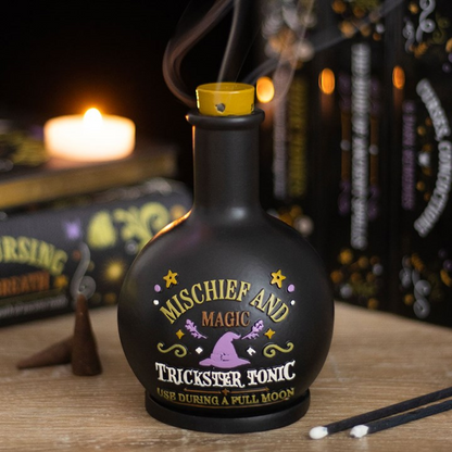 Mischief & Magic Potion Bottle Incense Cone Holder