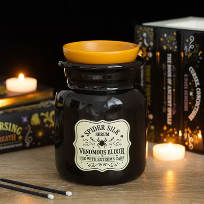 Spider Silk Serum Potion Bottle Oil Burner & Wax Warmer