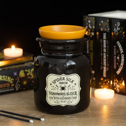 Spider Silk Serum Potion Bottle Oil Burner & Wax Warmer