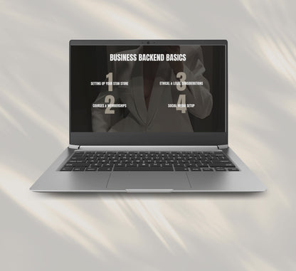 PLR/MRR Business Backend Basics Mini Course