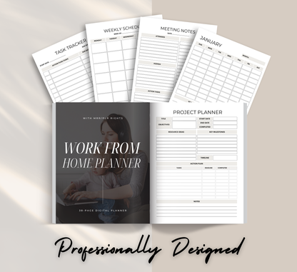 PLR/MRR Work From Home Planner
