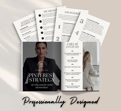 PLR/MRR Pinterest Marketing Strategy Ebook