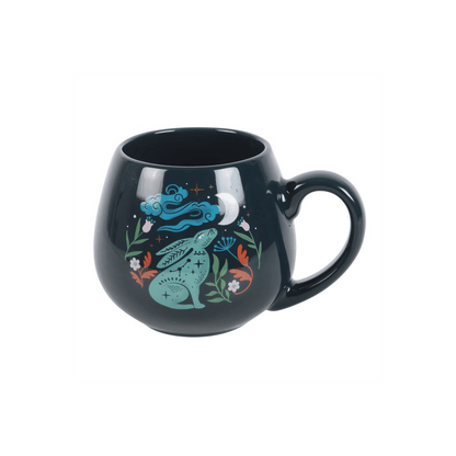 Midnight Hare Rounded Mug