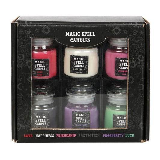 Small Magic Spell Candle Jar Gift Set