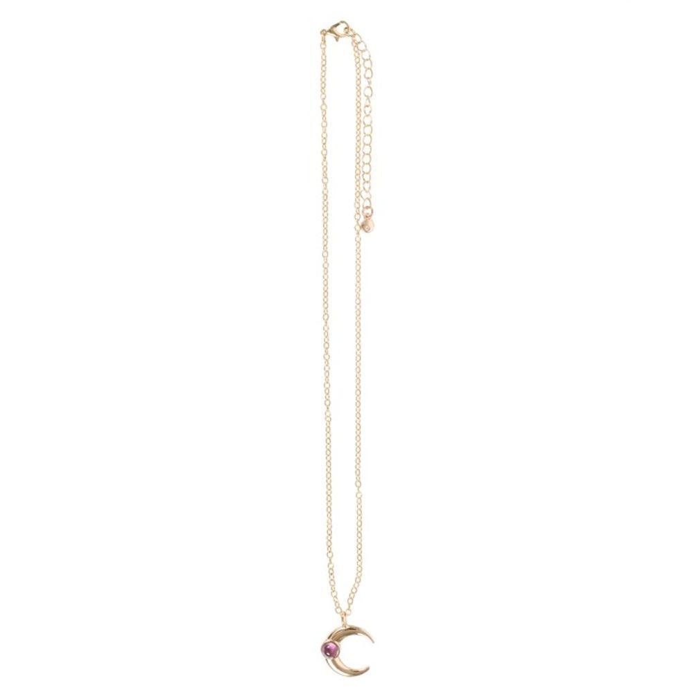 Moon Celestial Amethyst Necklace Card