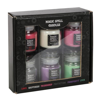 Small Magic Spell Candle Jar Gift Set