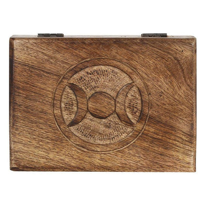 7x5in Triple Moon Storage Box