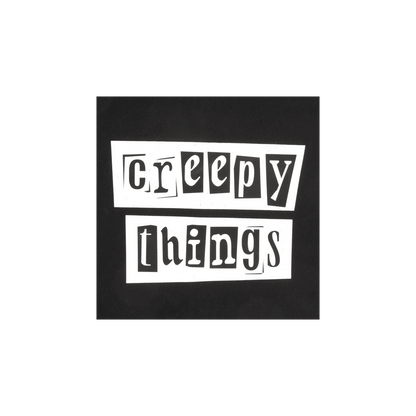 Creepy Things Polycotton Tote Bag