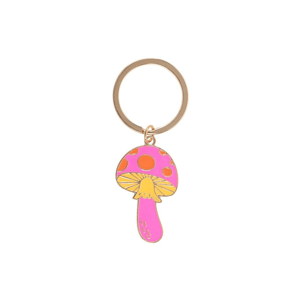 Funky Fungi Mushroom Keyring
