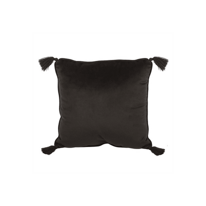 35cm Square Black Astrology Wheel Cushion