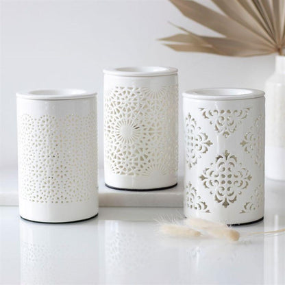 Lace Cut Out Electric Oil Burner