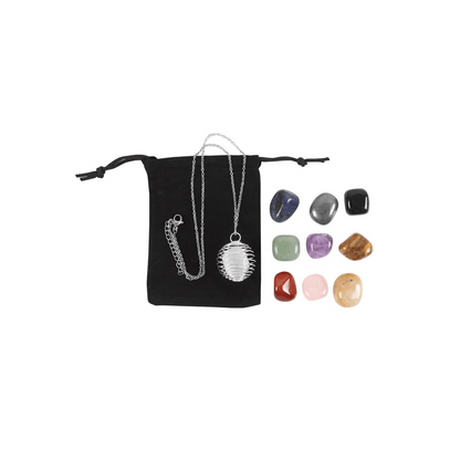 12-Day Crystal Necklace Advent Calendar