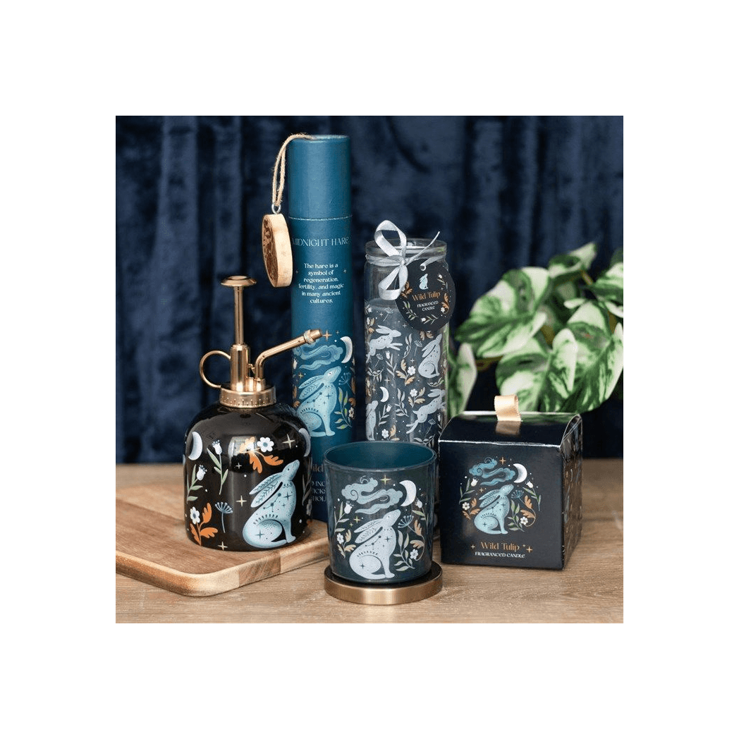 Midnight Hare Wild Tulip Candle