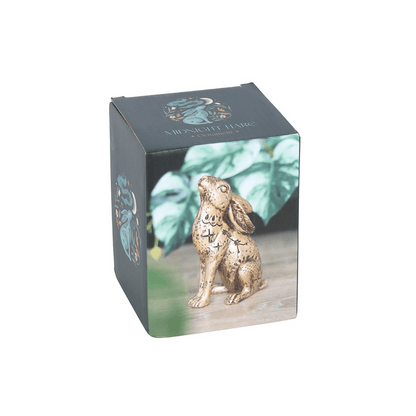 13cm Resin Midnight Hare Ornament