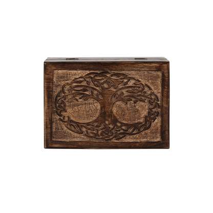 7x5in Wooden Tree of Life Box