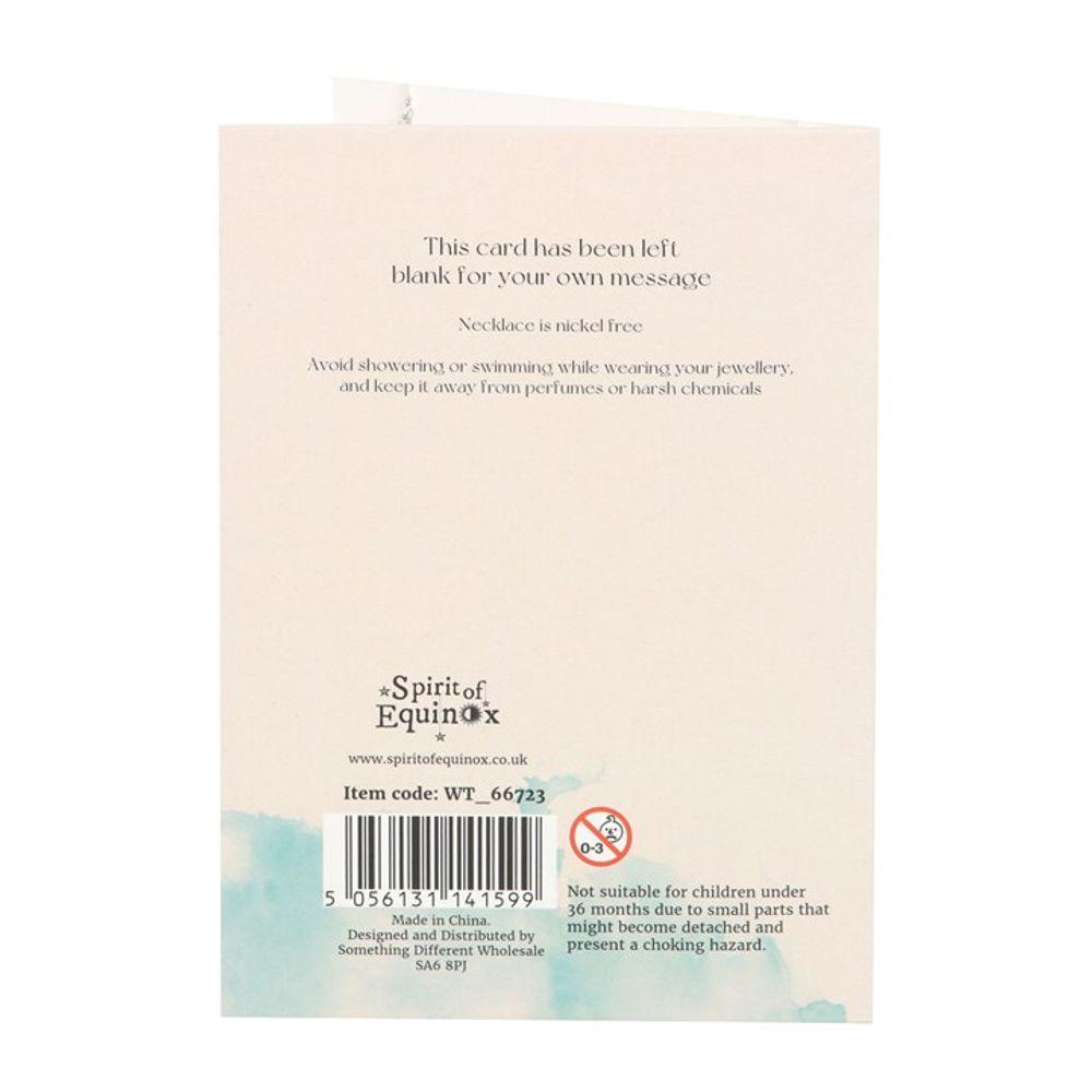 Opalite Star Necklace Card