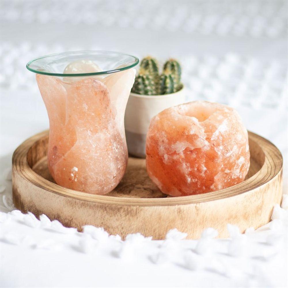 Tulip Shaped Himalayan Salt Oil Burner