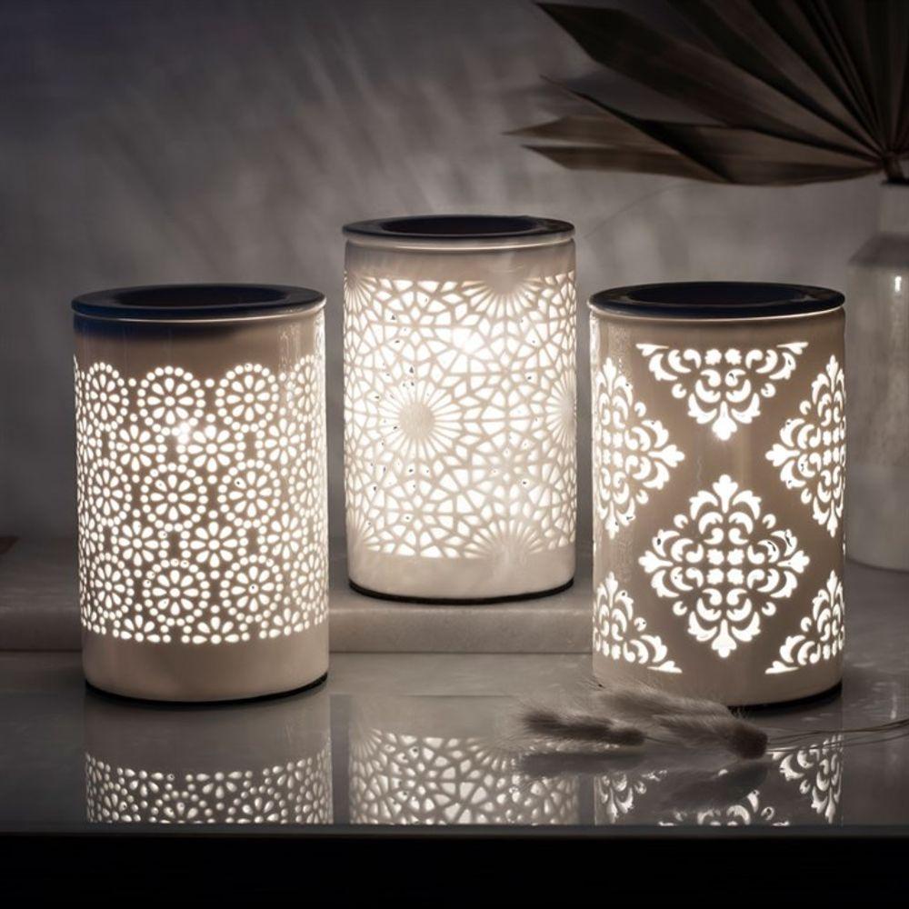 Lace Cut Out Electric Oil Burner