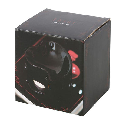 Black Heart Oil Burner and Wax Warmer