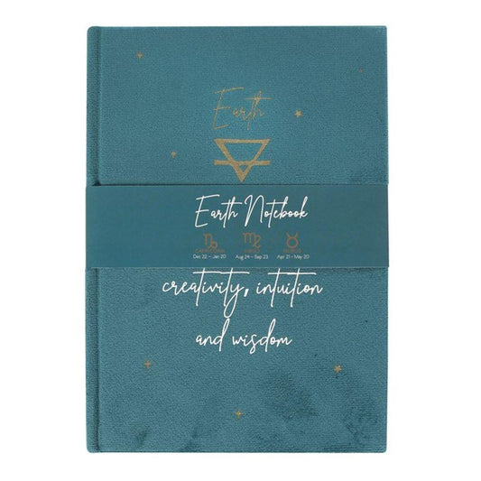 Earth Element Velvet A5 Notebook