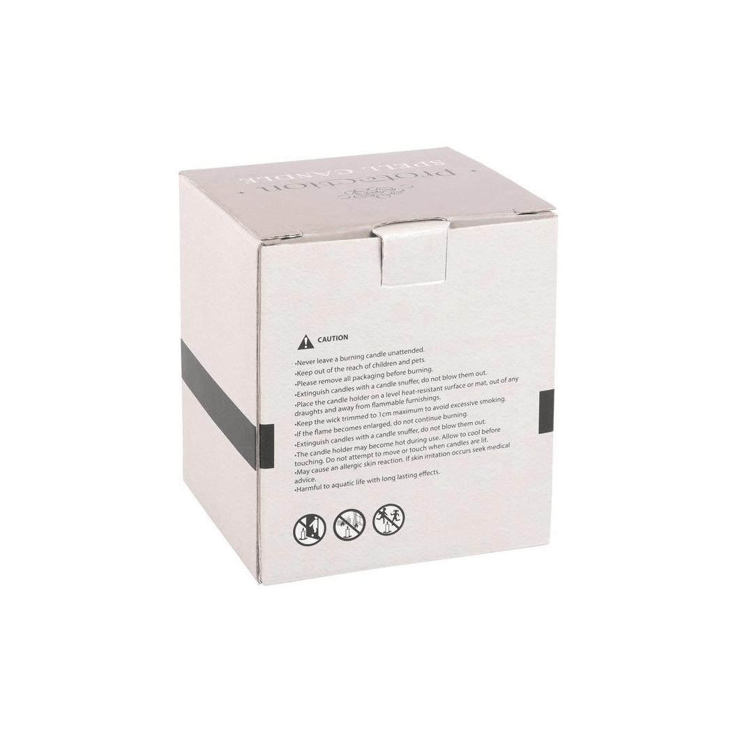 Black Pepper Infused Protection Spell Candle