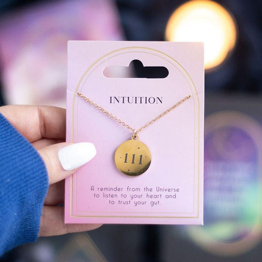 111 Angel Number Intuition Necklace