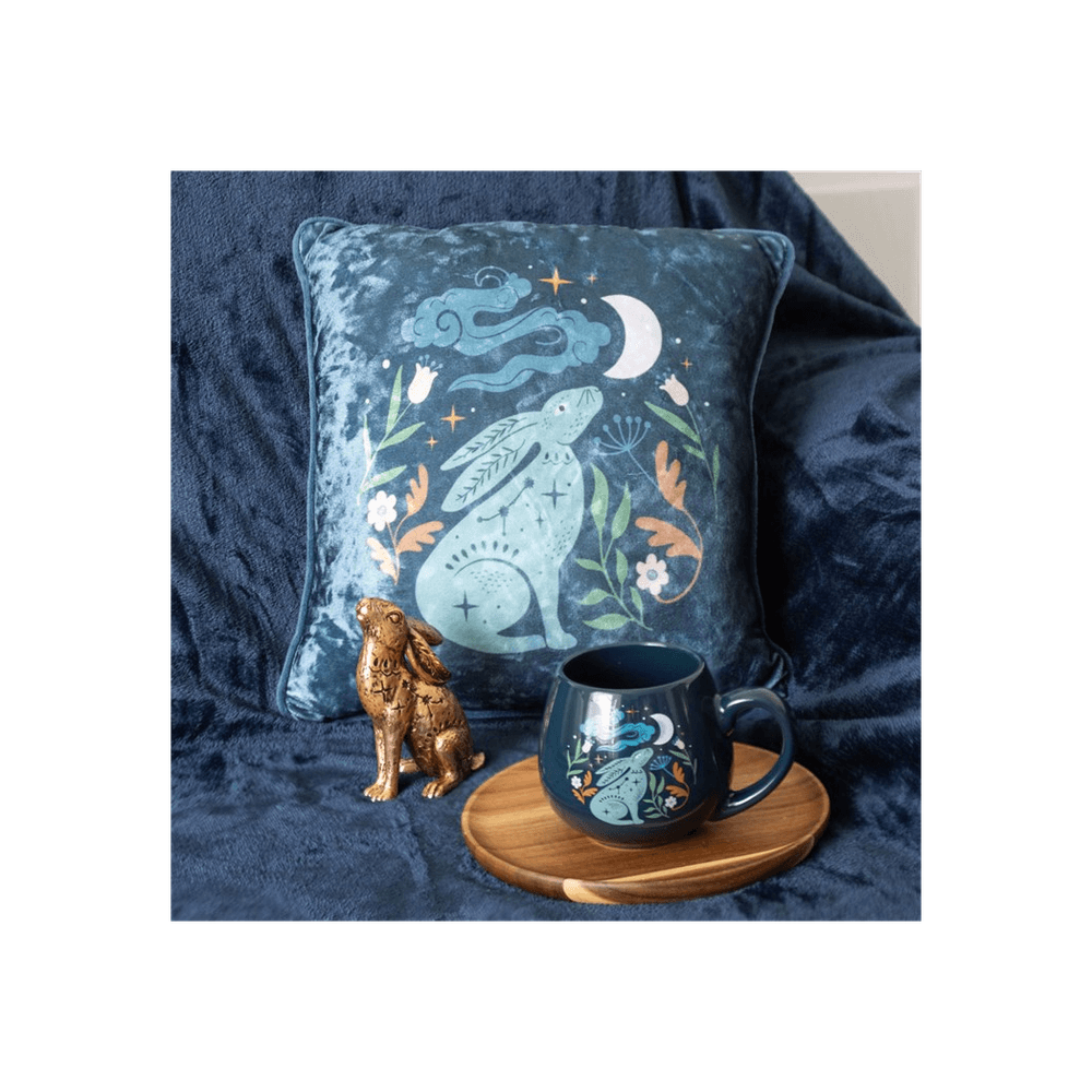 Midnight Hare Rounded Mug