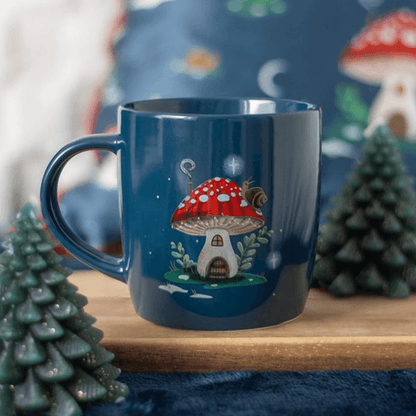 Gnome Sweet Gnome Mushroom Mug