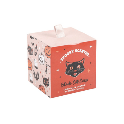 Black Cat Curse Cinnamon Orange Candle