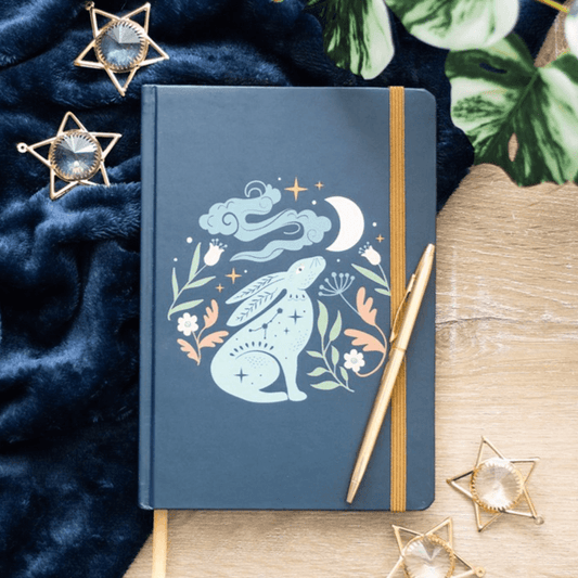 Midnight Hare A5 Notebook