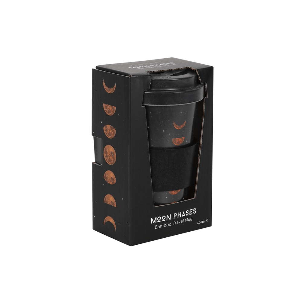Moon Phases Bamboo Eco Travel Mug
