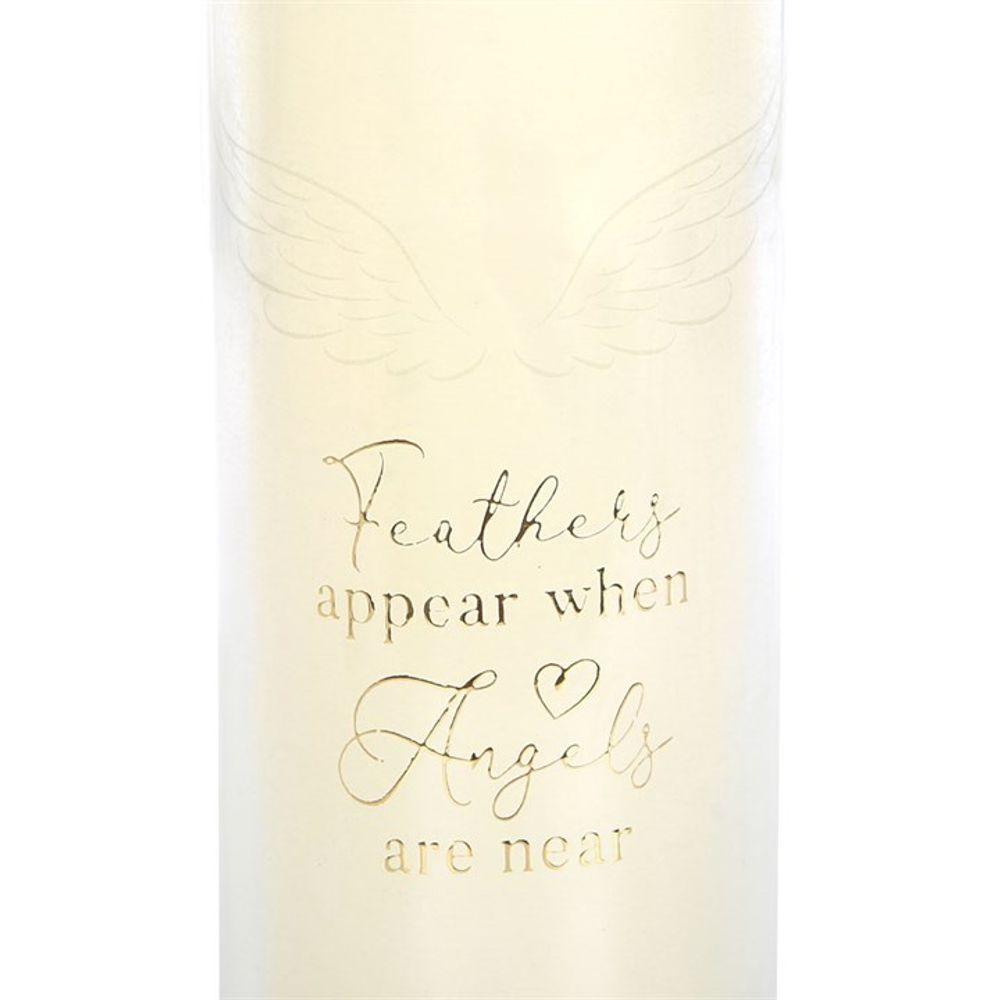 Feathers Appear Vanilla Tube Candle
