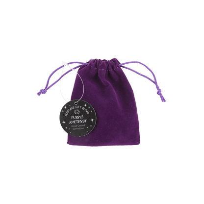 Amethyst Crystal Christmas Tree in a Bag