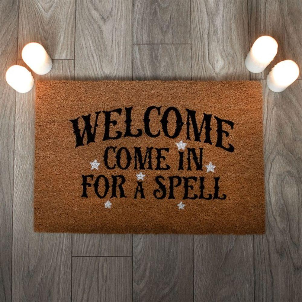 Natural Come In For A Spell Doormat – Pixica