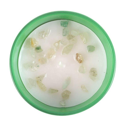 Small Leo Orange & Bergamot Gemstone Zodiac Candle