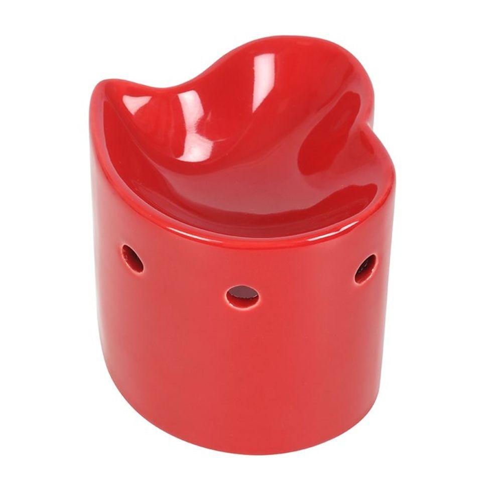 Red Heart Oil Burner and Wax Warmer