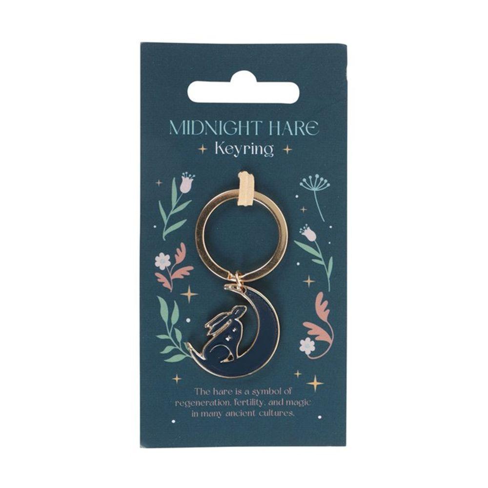 Midnight Hare Keyring