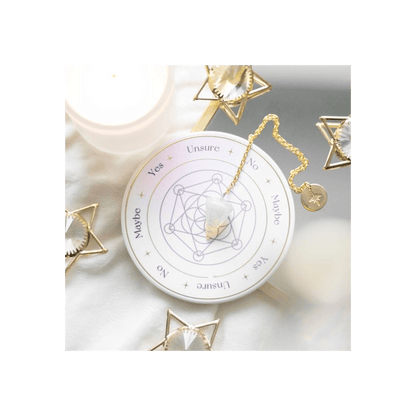 Opalite Pendulum Divination Kit