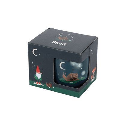 Gnome Sweet Gnome Snail Mug