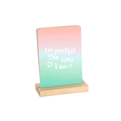 Mindful Moments Affirmation Cards with Wooden Stand