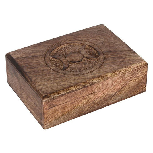 7x5in Triple Moon Storage Box
