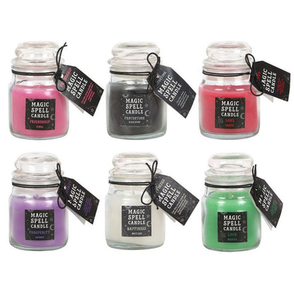 Small Magic Spell Candle Jar Gift Set
