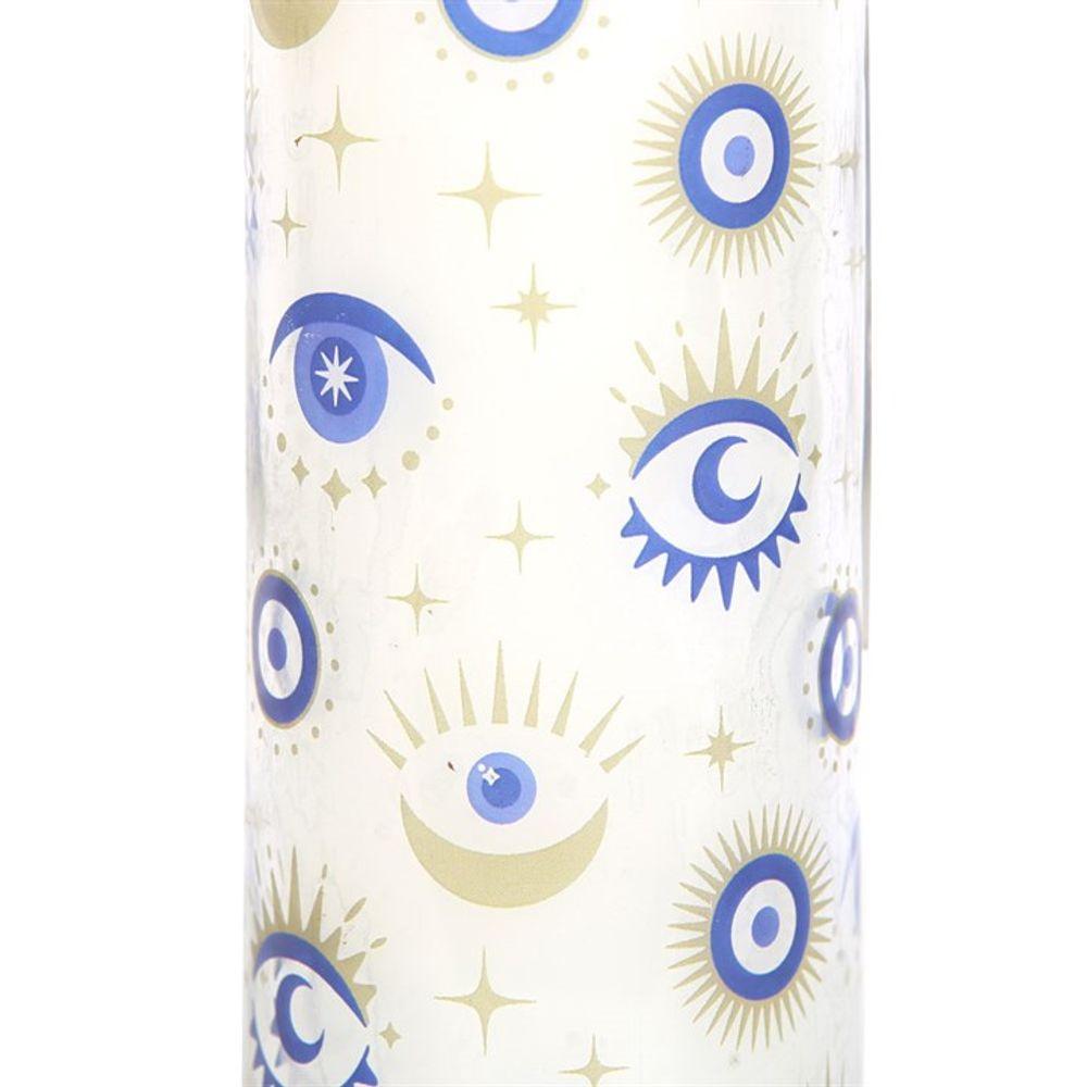 All Seeing Eye White Sage Tube Candle