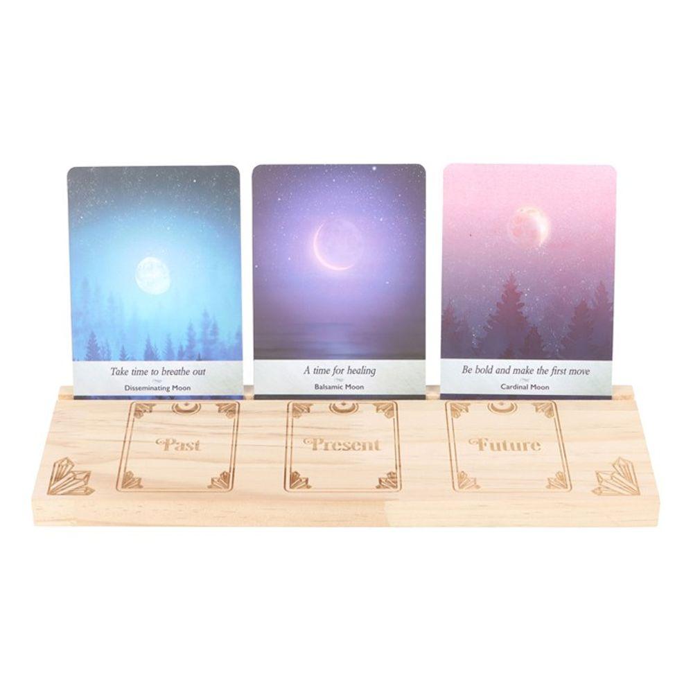 Natural Past Present Future Card Stand