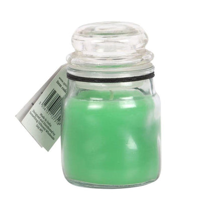Small Green Tea 'Luck' Spell Candle Jar